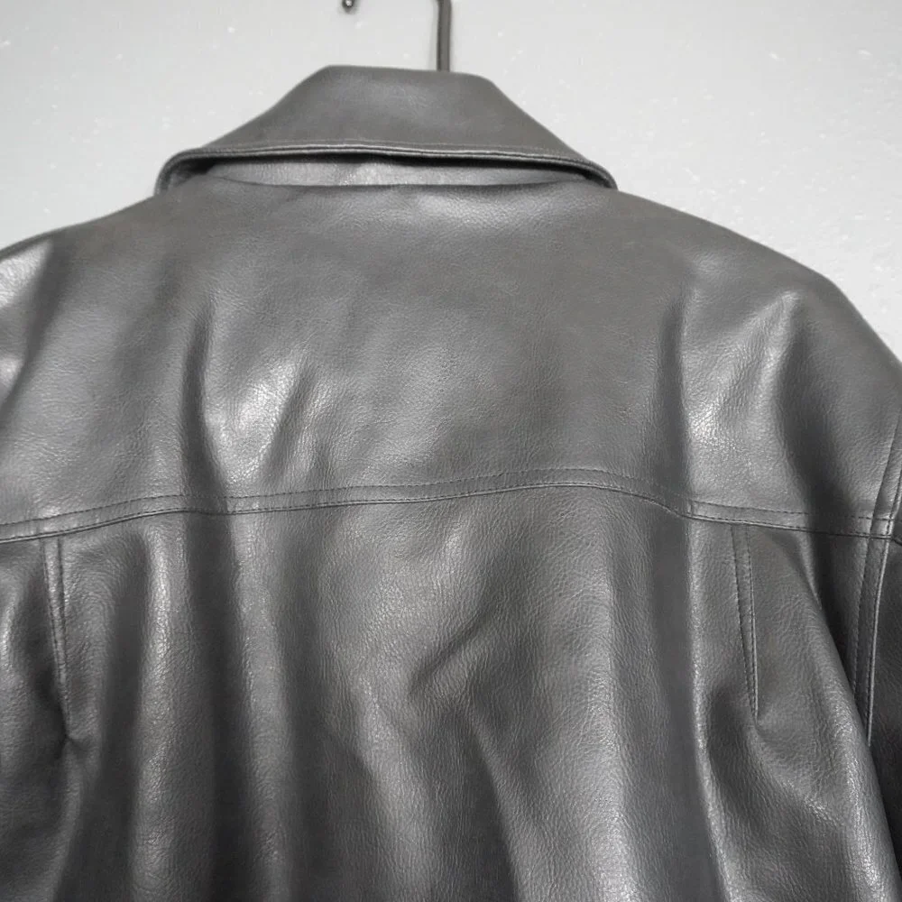 Protection System Womens Black Polyester Zip Up Motorcycle Jacket Size 14/16 - Picture 6 of 8